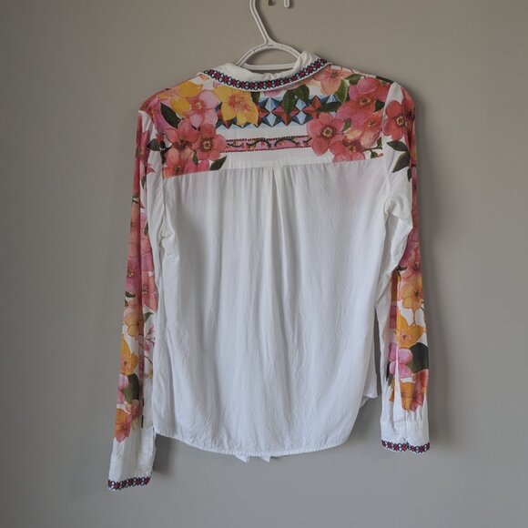 Desigual White Floral Laurene Blouse - Picture 4 of 4